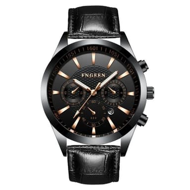 FNGEEN Armbåndsur Steel Svart/Svart
