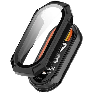 Beskyttelsesveske med skjermbeskytter til Huawei Band 9 / 9 NFC - Svart