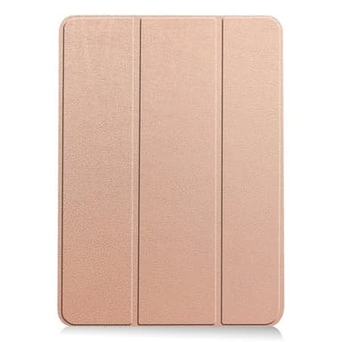 Kunstlærveske med stativ til iPad Air 13 (2024) - RoseGold