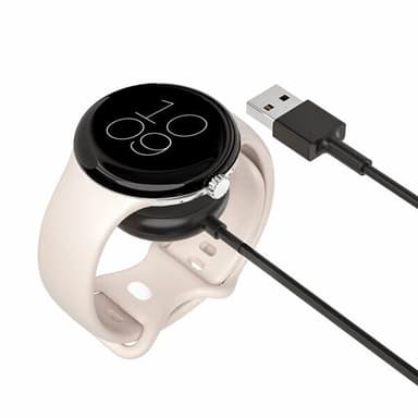 Magnetisk ladekabel med USB for Google Pixel Watch 1/2