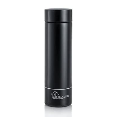 Extralink Smart Resetermos med LED-display 500 ml - Svart