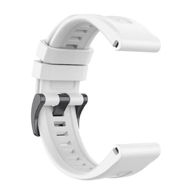 Armbånd for Garmin Fenix 7X 26 mm - Hvit