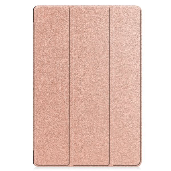 Trifold-etui med stativ til Samsung Galaxy Tab S8+ / Tab S8 Plus / Tab S7 FE / Tab S7+ - RoseGold