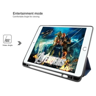 Kunstlæretui med pennholder for iPad Pro 10,5""