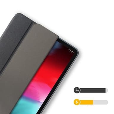 Kunstlærveske med pennholder til iPad Pro 12,9"" 2018