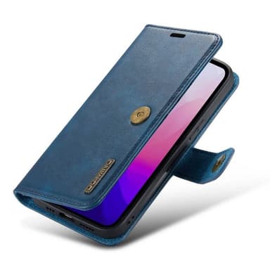 Mobil lommebok DG-Ming 2i1 iPhone 16e - Blå