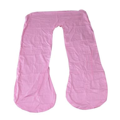 Putetrekk til kroppspute/graviditetspute - Rosa