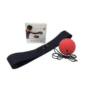 Targetball for boksetrening - trening med pannebånd