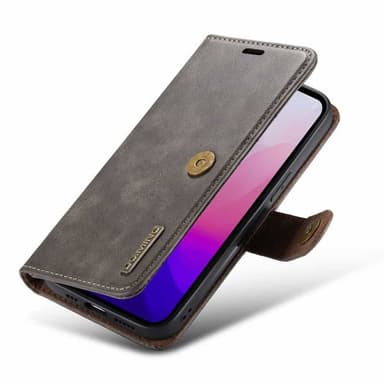 Mobil lommebok DG-Ming 2i1 iPhone 16e - Grå
