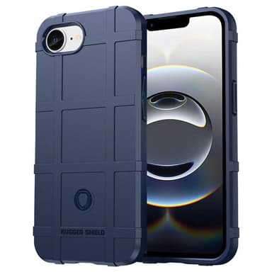 Rugged Shield deksel iPhone 16e - Blå