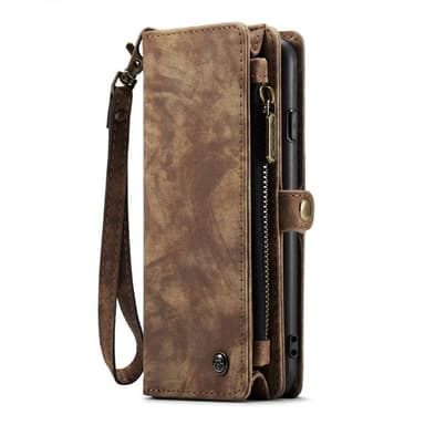 CaseMe mobildeksel 008 8-kort iPhone 16e - Brun