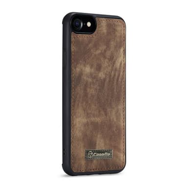 CaseMe mobildeksel 008 8-kort iPhone 16e - Brun