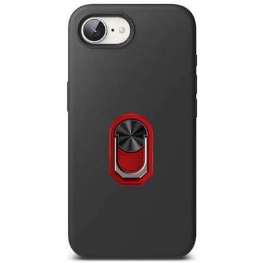 TPU ringdeksel iPhone 16e - Rød