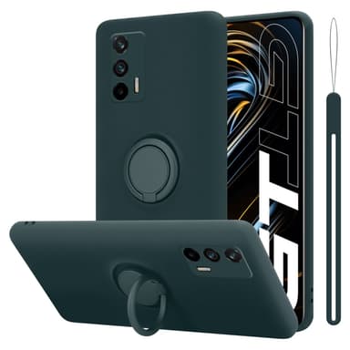 Deksel Realme GT / GT Neo 2T / Q3 PRO Ring Case (grønn)