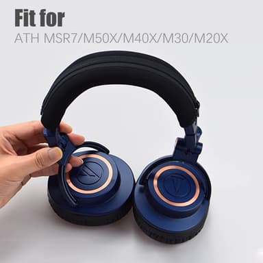Hodestøttetrekk / pute for ATH MSR7/M50X/M40X/M30/M20X