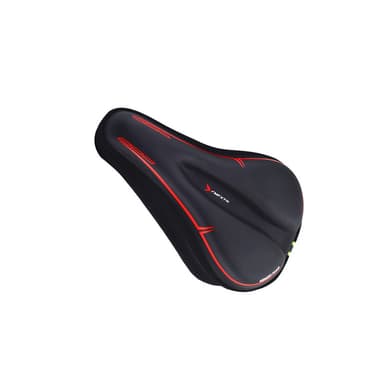 Memory Foam sykkelsetetrekk Rød