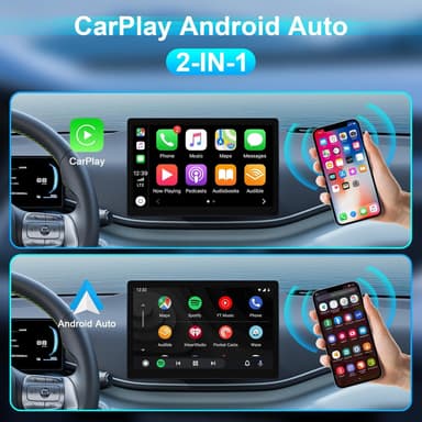 CarPlay / Android Auto-adapter - kablet til trådløs omformer