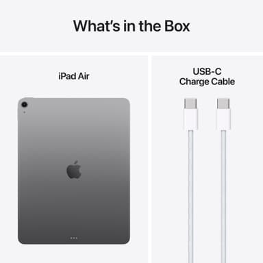 iPad Air 13 M3 128GB WiFi (Stellargrå)