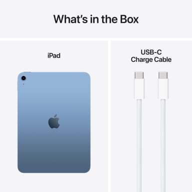 iPad 11" (11th gen) 256GB WiFi (blå)