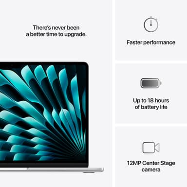 MacBook Air 13 M4 16/256GB (Sølv)
