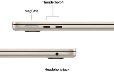 MacBook Air 13 M4 16/512GB (Stjerneskinn)