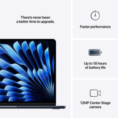 MacBook Air 13 M4 16/512GB (Midnatt)