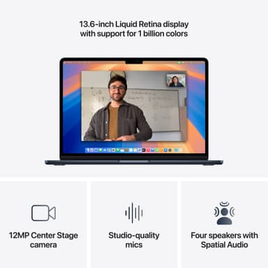 MacBook Air 13 M4 16/512GB (Midnatt)