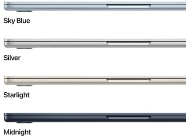 MacBook Air 13 M4 16/512GB (Midnatt)