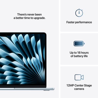 MacBook Air 13 M4 16/512GB (Himmelblå)