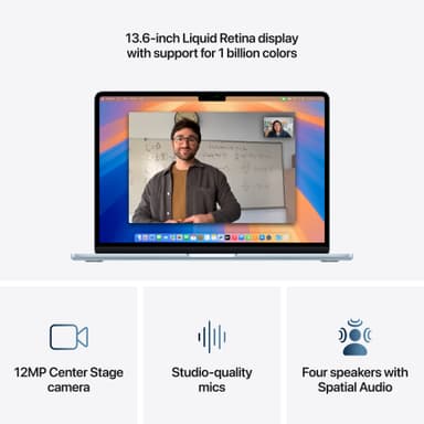 MacBook Air 13 M4 16/512GB (Himmelblå)