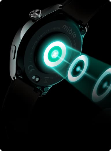 Mibro Lite 3 Pro smartklokke (sort/grønn)