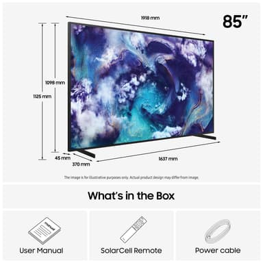 Samsung 85" QN900F 8K MiniLED Smart-TV (2025)