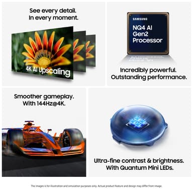 Samsung 55" QN80F 4K MiniLED Smart-TV (2025)