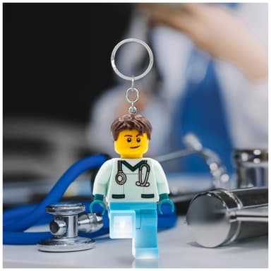 LEGO LED-nøkkelring (doctor)