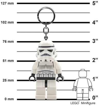 LEGO LED-nøkkelring (Storm Trooper)