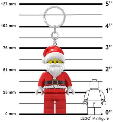 LEGO LED-nøkkelring (Santa Claus)