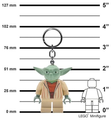 LEGO LED-nøkkelring (Yoda)