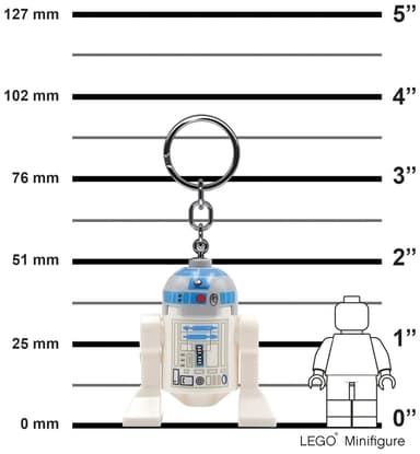 LEGO LED-nøkkelring (R2-D2)