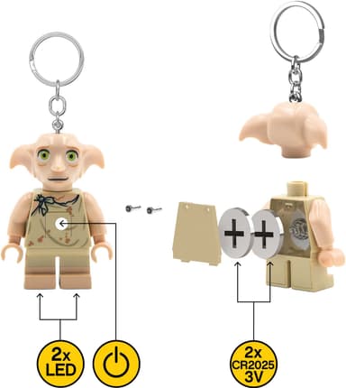 LEGO LED-nøkkelring (Dobby)