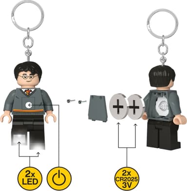 LEGO LED-nøkkelring (Harry Potter)