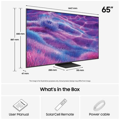 Samsung 65" QN80F 4K MiniLED Smart-TV (2025)