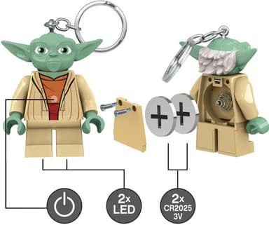 LEGO LED-nøkkelring (Yoda)