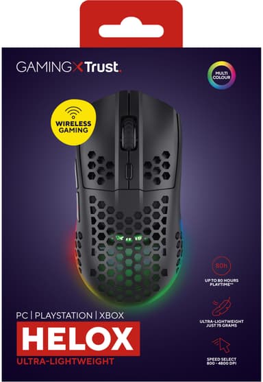 Trust GXT929 Helox trådløs gamingmus