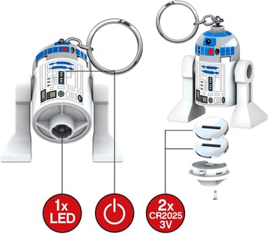 LEGO LED-nøkkelring (R2-D2)