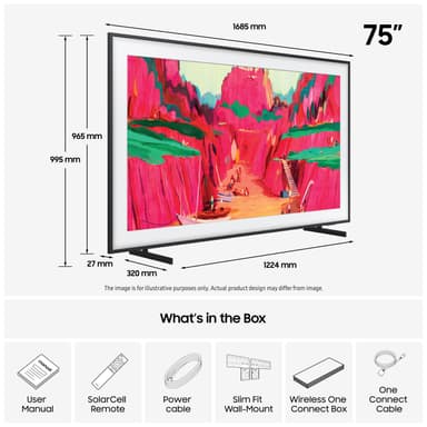 Samsung 75” The Frame Pro 4K Edge MiniLED Smart-TV (2025)
