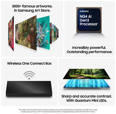 Samsung 85” The Frame Pro 4K MiniLED Smart-TV (2025)