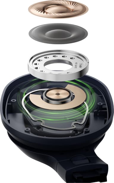 Belkin Soundform Surround around-ear trådløse hodetelefoner (sort)