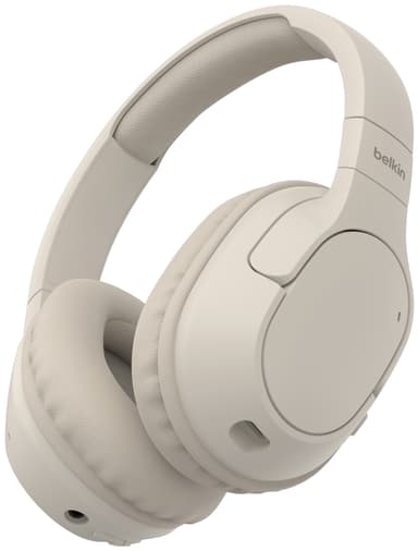 Belkin Soundform Surround around-ear trådløse hodetelefoner (sand)
