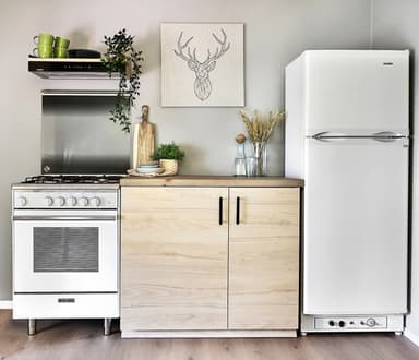 Gasskjøleskap Ventus 225 - hvit