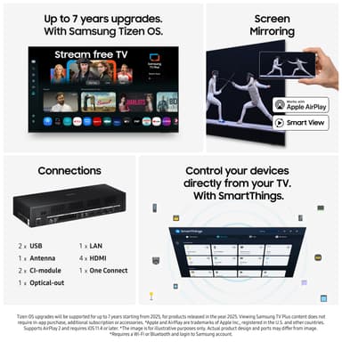 Samsung 50” The Frame 4K QLED Smart-TV (2025)